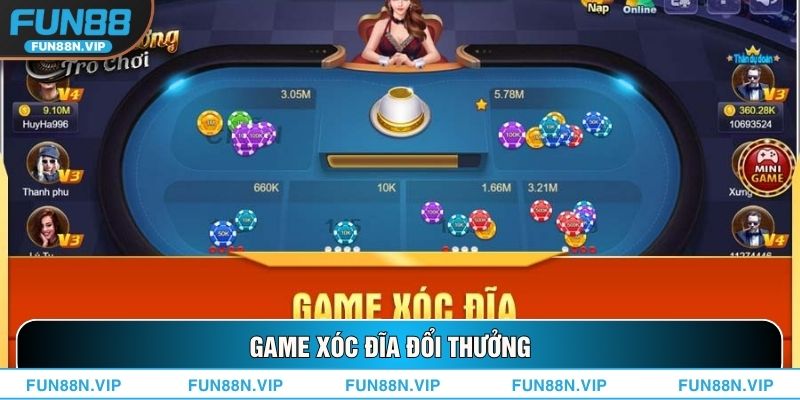 Game xóc đĩa đổi thưởng